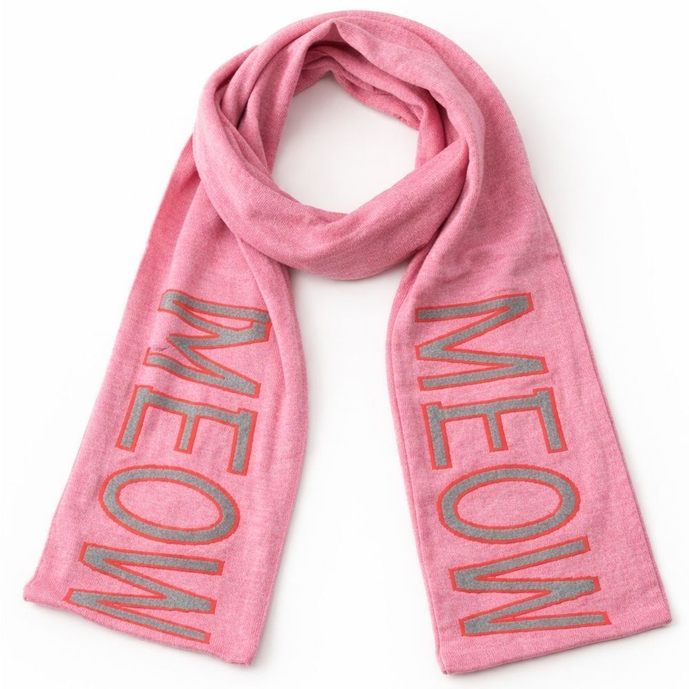 J. Crew CREWCUTS VINTAGE CAT MEOW THICK WOOL BLEND WRAP SCARF J.Crew